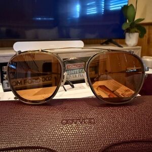 Brunello Cucinelli Silver Frame Sunglasses